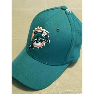 NFL Official Miami Dolphins Hat Stretch Fit Cap Rare
